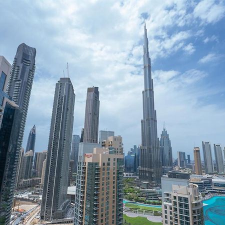 Luxury 2 Bedroom Suite With Full Burj Khalifa View ドバイ エクステリア 写真